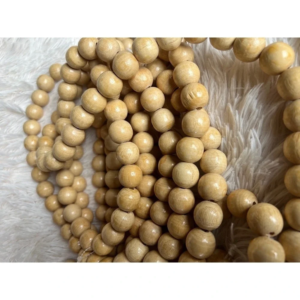 Wood Bead Garland 100